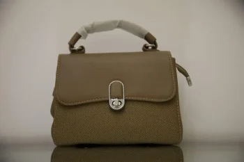 Brown ladies Handbag