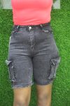 Cargo short denim